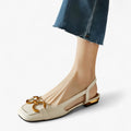 Lioma - Sandaler med slingback og dekorativt spænde