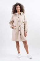 ChicCoat - Jakke til kvinder i beige polyester