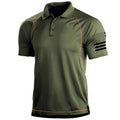 Christopher slim fit poloshirt med turndown-krave og korte