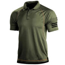 Christopher slim fit poloshirt med turndown-krave og korte