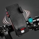 RideCore - Multifunktionel cykellygte med telefonholder og