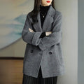 Grace - Elegant dobbeltradet oversized frakke med lange