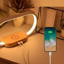 GlowPort - Trådløs opladningsdock med urvisning og