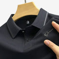 Jacob – Kortærmet polo med knapkrave og print