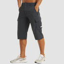 Herre Shorts med Høj Talje og Knælang Længde