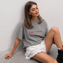 Dora - Stilfuld T-shirt med korte ærmer og rund
