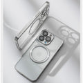AuraShield – Gennemsigtigt telefoncover med magnetisk ring