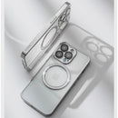 AuraShield – Gennemsigtigt telefoncover med magnetisk ring