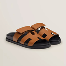 Dame Runde Tåsandaler med Slip-On Design