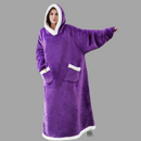CozyBliss - Oversize 2-i-1 tæppe med hætte