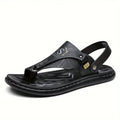 Niko casual slip-on sandaler med tyk sål og justerbar rem