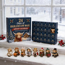 Cowdvent - Adventskalender med Highland Cow-motiv