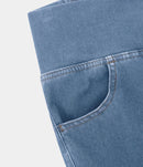 CurveChic - Jeans med høj talje i stretchdenim