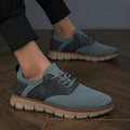 Komfortable sneakers til mænd med åndbar overdel