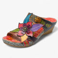 Madison – Kilesandaler med blomsterdetaljer