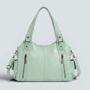 Dame skuldertaske med aftagelig crossbody-rem