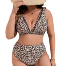 Leona højtaljet bikinisæt