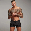 Carl - Hurtigttørrende badeshorts med lynlåslommer