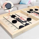 PlayStrike - Slyngehockey brætspil 2-i-1 med airhockey