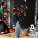 Halloween Decor Black Pumpkin Branch Ornament