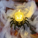 Halloween Spider Candle Holders with Creepy Designs