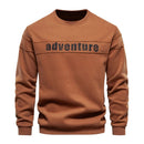 Stetson - Langærmet sweatshirt med rund hals og behagelig