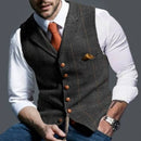 Grace - Skræddersyet vest med klassisk revers og slim fit