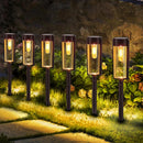 LumiPath - Solcelledrevne havelamper med retropæredesign