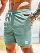 Alessio - Komfortshorts med Stribet Design