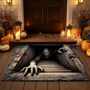 Hallowdepth - 3D Halloween-dørmåtte med optisk illusion