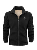 Jayden fleece sweater med uldfor