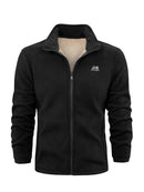 Jayden fleece sweater med uldfor