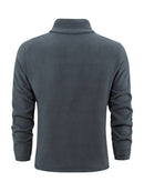 Jayden fleece sweater med uldfor