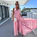 Amelia - Ærmeløs Jumpsuit med V-hals