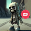 SkullSpecter- Kranie charm til instrumentbræt