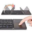 KeyFold - Foldbart Bluetooth-tastatur med touchpad fra