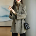 Grace - Elegant dobbeltradet oversized frakke med lange
