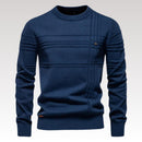 Robby - Smal langærmet sweater med Diskrete broderede