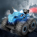 RexRacer – RC Monster Truck Med Dinosaurdesign, LED-Lys og Røgeffekter