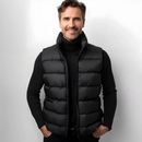Herre quiltet ærmeløs vest