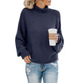 ChicCozy - Rullekrave sweater med høj hals