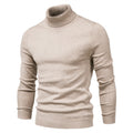 David – Slim fit sweater med rullehals og lange ærmer