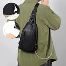 NovaCarry - Vandtæt crossbody-taske med USB-port og