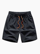 Hudson - Todelt sæt med skjorte med palmeprint og shorts