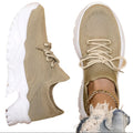 Aria - Chunky slip-on sneakers ankelhøje
