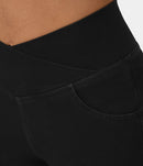 CurveChic - Jeans med høj talje i stretchdenim