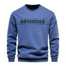 Stetson - Langærmet sweatshirt med rund hals og behagelig