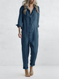Riley - Langærmet jumpsuit til kvinder Løs pasform med