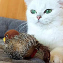 PurrFlight - Simuleret kvidrende fuglekattelegetøj med ægte