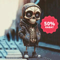 SkullSpecter- Kranie charm til instrumentbræt